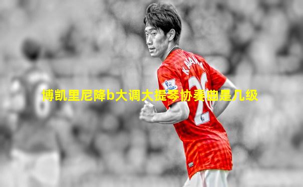 博凯里尼降b大调大提琴协奏曲是几级