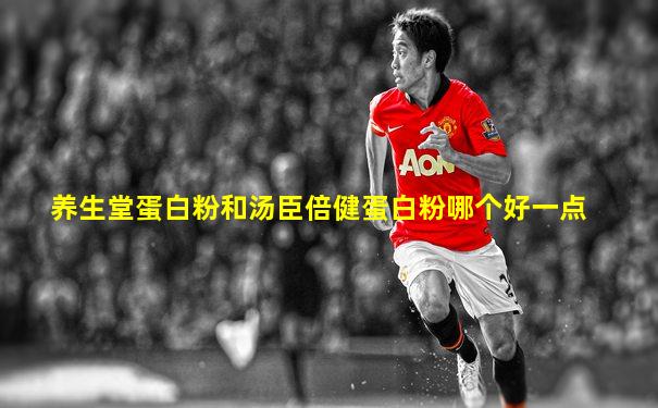 养生堂蛋白粉和汤臣倍健蛋白粉哪个好一点